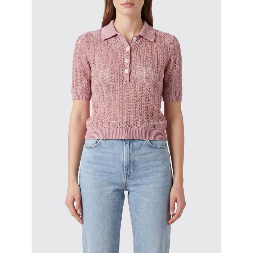 Eleventy Polo Shirt Woman Raspberry